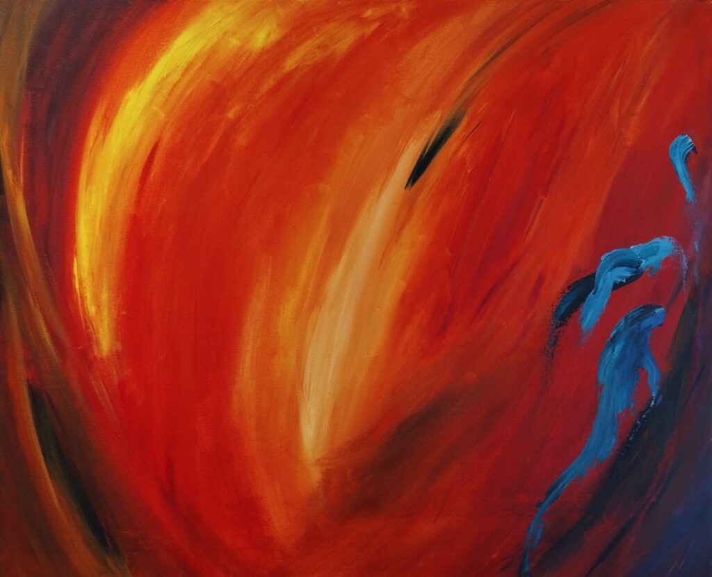 Acrylique sur toile, 73/60cm, 2022
Vendu